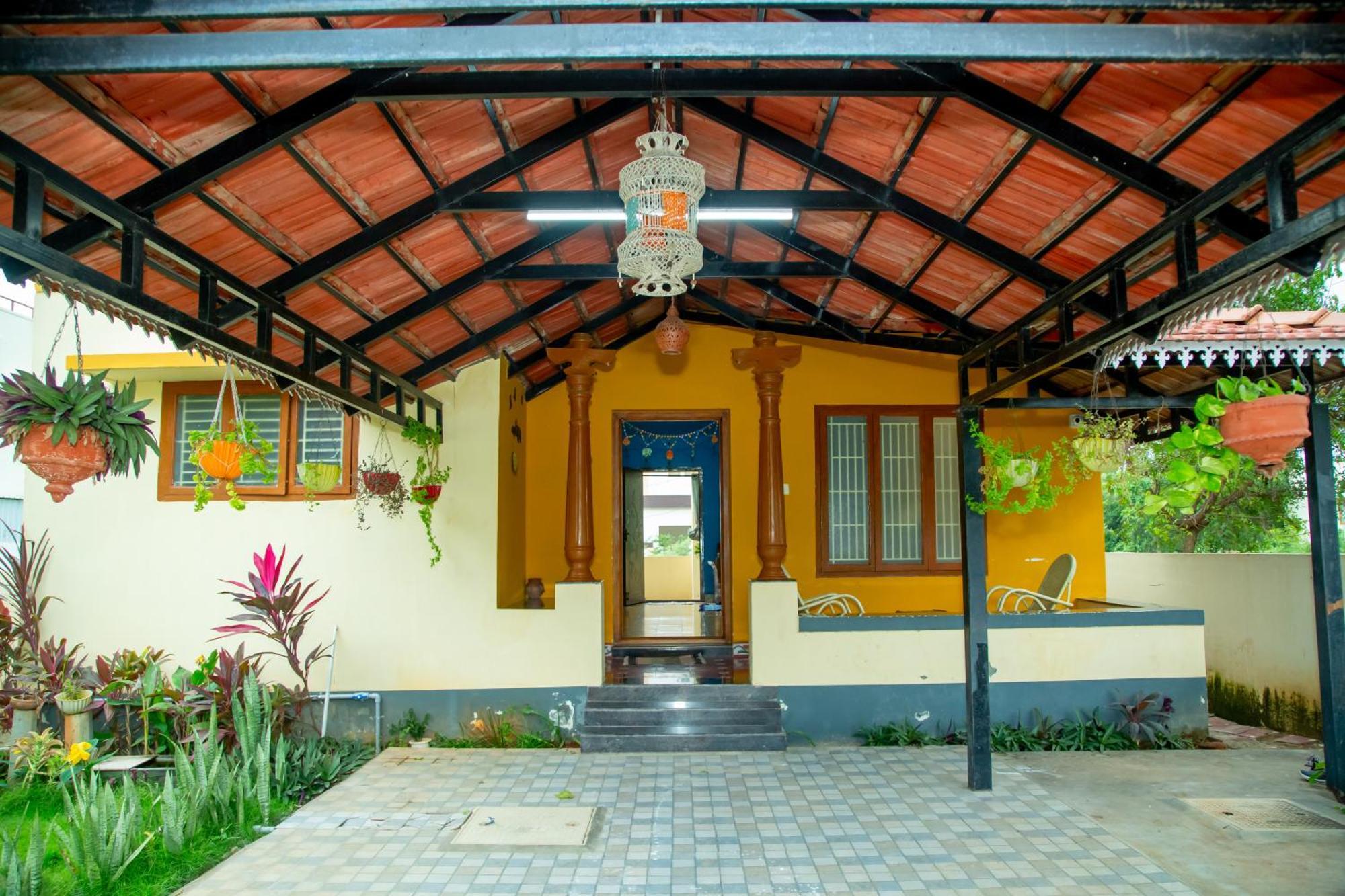 A Chettinad Villa In Coimbatore On The Way To Adiyogi And Nearer To Maruthamalai Dış mekan fotoğraf
